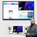 Touch Panel 85 Inch Interactive Whiteboard For Conference