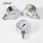 Industrial Oil Pressure Gauges 1/4 Thread Type 0-300psi Range for Precise Measurements for sale