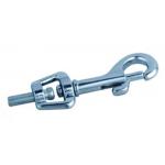 Fix Screw Head Quick Panic Release Snap Zinc Diecast Fixed Eye Snap for sale