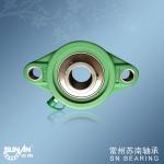 Stainless Steel / Plastic Pillow Block Bearings , Textile Machinery Bearings SUCFLPL204 for sale