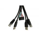 10 Pin 1.0mm Pitch RJ45 USB Networking Wire Harness