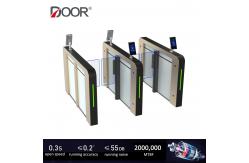 China 0.3S Open Alluminum Alloy Face Recognization Speed Gate Turnstile supplier