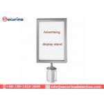 Sign Holder Racks For Retractable Belt Stand Rope Barrier Crowd Control Stanchion for sale