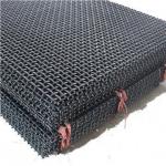 High Tensile 65mn Woven Steel Mesh Panels , Vibrating Screen Mesh For Crusher