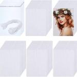 Sublimation Air Fresheners Blanks Felt Sheets Double Sides Print Blank Car Air Freshener for sale