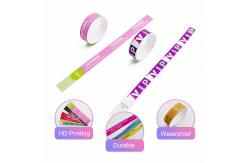 China Printable Tyvek Paper Wristbands for Festival Events Customizable and Durable supplier