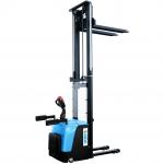 Stand On 1500kg Electric Powered Wrap-Over Pallet Stacker With 1600/2500/3000/3500mm Lifting for sale