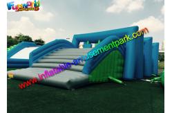 China PVC Tarpaulin Inflatables Obstacle Course , Inflatable Running Obstacles supplier