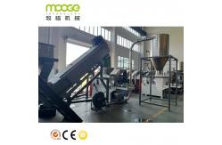 China Soft PP PE Film Plastic Recycling Squeezing Agglomerator Machine supplier