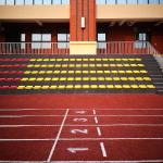 13mm PU Glue Mix SBR Rubber Particle Running Track Surface Eco-Friendly
