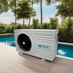 Swimming Pool Heater 220Volt R32 On/Off Electric Air Source Heat Pump For Hotels And Households for sale