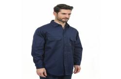 China Buttons Style Flame Resistant Work Shirt Customized LOGOS / Lables supplier