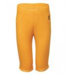 Plain Woven Cotton 95% Spandex 5% Children Dark Yellow Trousers for sale