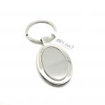 Zinc Alloy Metal Keychain Holder for Silver Keychains and Long-Lasting for sale