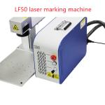 Jewelry Coding And Marking Machine Touch Screen 50w Fiber Fly Laser Printer