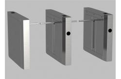 China Automatic Security Electronic Turnstiles Speed Gate Turnstile With Mirron Finished supplier