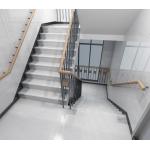High Glossy Stair Ceramic Tiles Staircase Carrara White Porcelain Tiles