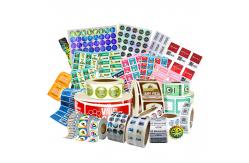 China UV Security QR Code Hologram Sticker Label Permanent / Removable / Hot Melt Adhesive supplier