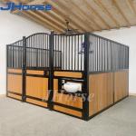 Permanent Horse Stable Panel Door European Horse Stall Fronts Horse With Feeder for sale