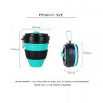 OEM ODM 450ML Novelty Collapsible Silicone Coffee Cup