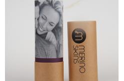 China Customized Printing Kraft Paper Tube Packaging with cardboard tank body supplier