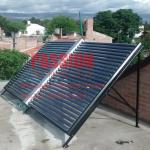 2000L Non Pressure Solar Water Heater 50 Tubes Hotel Solar Thermal Heating Collector for sale