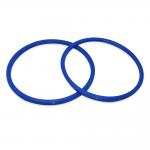 Blue PU Rubber Seal Excavator ROI 60 Rotary Seal Ring