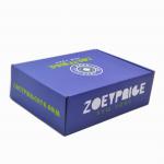 Matt Lamination Corrugated Packaging Box Flute Paper Folding Cardboard Boxes for sale