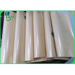 100% Waterproof PE Coated Brown Kraft Paper For Fast Food Packaging Box for sale