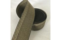 China 100% Polyethylene Plastic Chair Webbing , 40g/M Lawn Chair Webbing Material supplier