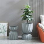 Customed Fiber Clay Planter