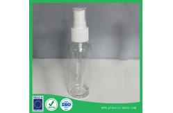 China 100ml PET clear plastic round bottle of hand sanitizer alcohol empty spray bottles makeup bottles supplier