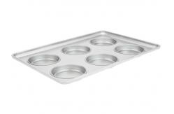 China RK Bakeware China Foodservice NSF Nonstick Commercial Aluminized Steel Muffin Cupcake Baking Tray supplier
