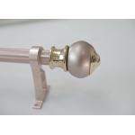 Zinc Alloy 28mm SGS Metal Curtain Pole Finials for sale