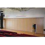 Fireproof Modern Dance Studio Movable Partition Walls With Pass Door for sale