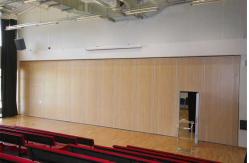 China Fireproof Modern Dance Studio Movable Partition Walls With Pass Door supplier