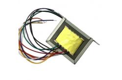 China Customized EI57 15W/20W/25W Vertical Low Frequency Transformer With Wire supplier
