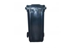 China Freestanding 240 Litre Garbage Bin HDPE Outdoor Plastic Garbage Can supplier