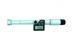 China KM 25-30mm IP65 Digital Three Point Internal Micrometer With Setting Ring supplier
