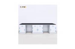 China Weather Resistant Polypropylene Laboratory Furniture , H850mm Lab Work Benches supplier