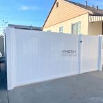 Light Weight Durable Waterproof Modern PVC Full Privacy Fence for sale