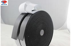 China Strong Sticky hook and loop fastener tape Black Adhesive Back hook & loop tape supplier