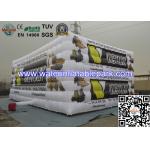 Advertising Large Inflatable Cube Tent Marquee Rental For Amusement Park
