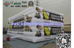 China Advertising Large Inflatable Cube Tent Marquee Rental For Amusement Park supplier