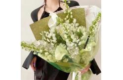 China 57*57cm Specialty Paper Perfect for Spring Mint Manbo Flower Arrangement Packaging supplier