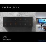 Metal KNX Wall Switch Multiple Color Options 2 / 3 / 4 Conjoined Style for sale