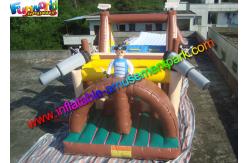 China Popular Pirate Inflatables Obstacle Course , Inflatable Tunnel Toys With PVC supplier