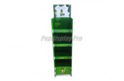 China Custom Cardboard Floor Displays , Eco Friendly Cardboard Display Shelves supplier