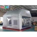 Silver Inflatable Paint Booth With Filter System / Inflatable Bubble Tent for sale