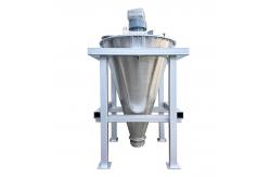 China Stainless Steel Double Helix Conical Mixer , Dry Powder Conical Mixer supplier